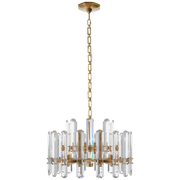 Bonnington Crystal Chandelier - Brass/Nickel
