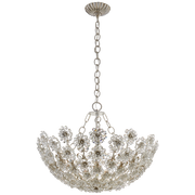 Claret Chandelier - Silver/Gild