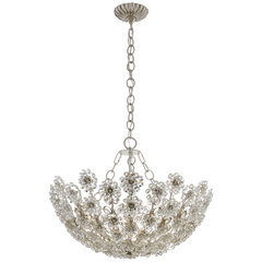 Claret Chandelier - Silver/Gild