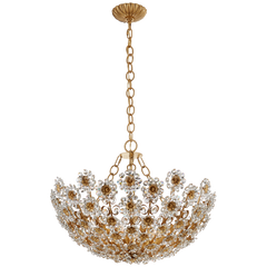 Claret Chandelier - Silver/Gild