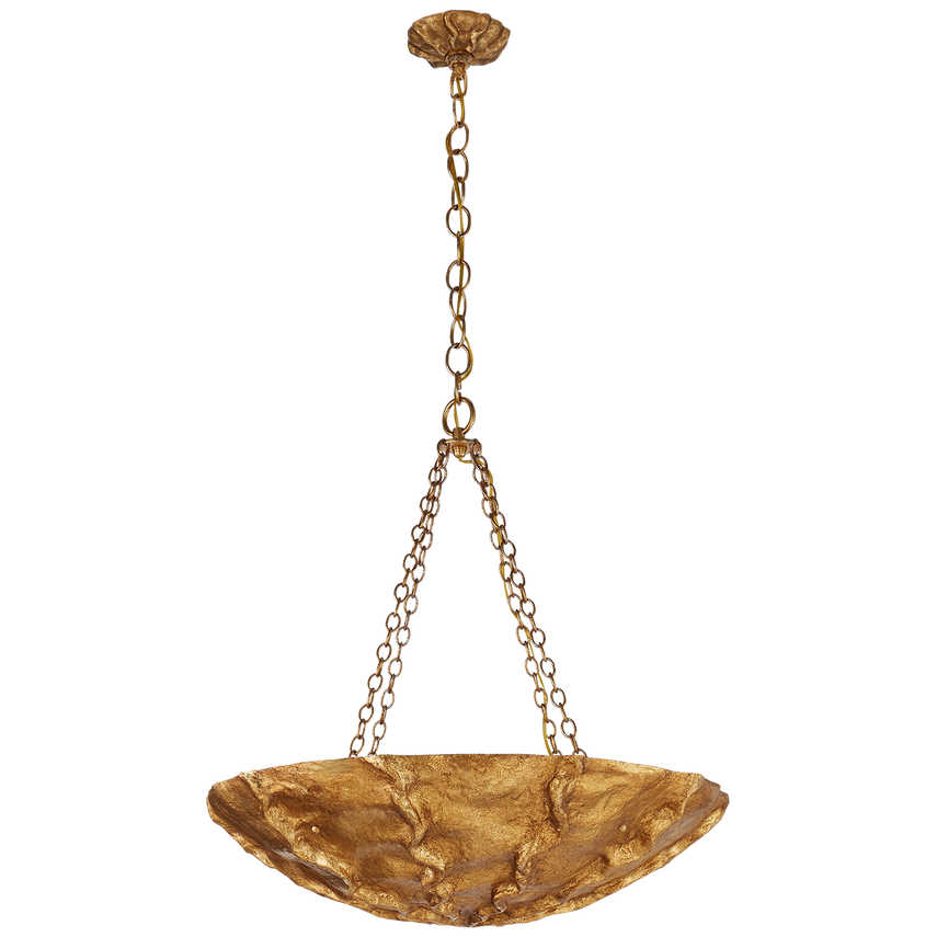Benit 4Lt Sculpted Chandelier - Various Colours