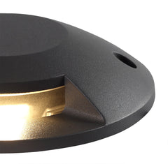Ride, Above Ground Driveover 4/2/1 Light, 4 x 3W LED, 3000K, 256lm, IP67, IK10, Anthracite, 3yrs Warranty