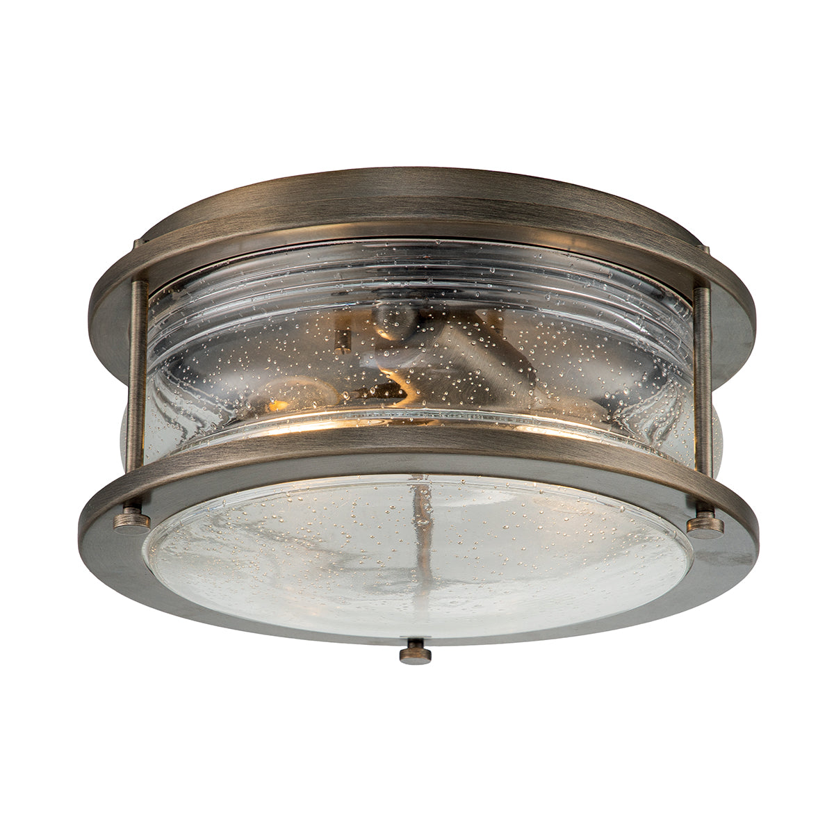 Ashland Bay 2Lt Outdoor Flush Light – Burnished Bronze Finish