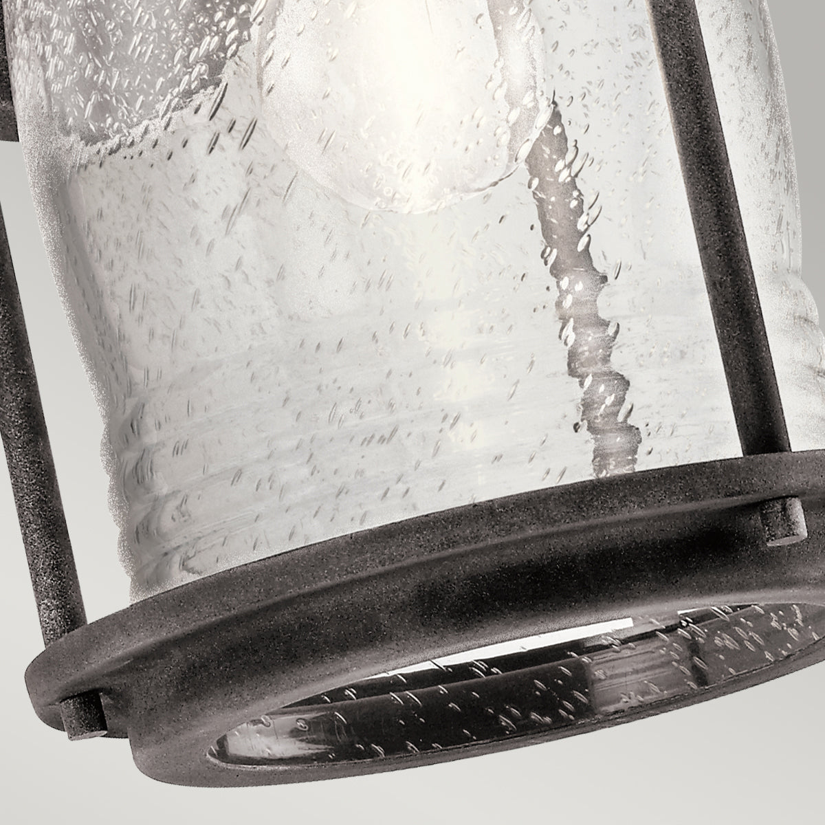 Ashland Bay Medium Wall Lantern - Zinc Finish