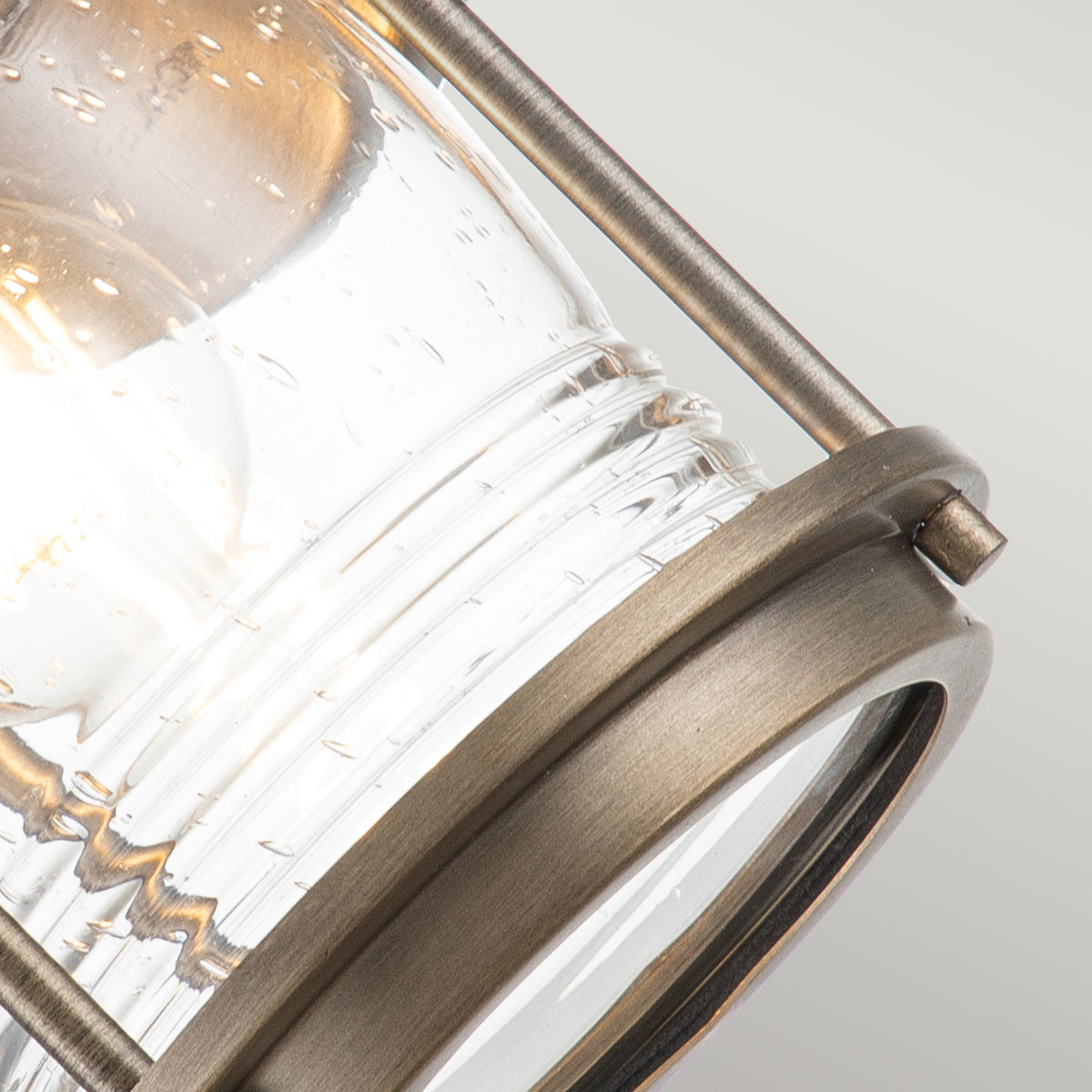 Ashland Bay Small Wall Lantern - Bronze Finish