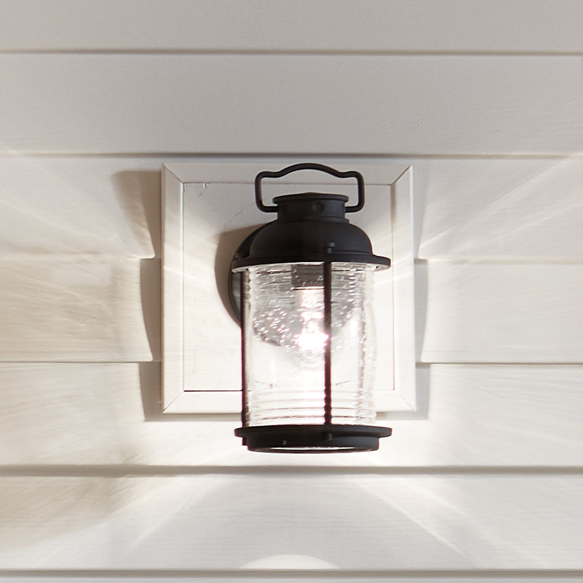 Ashland Bay Small Wall Lantern - Zinc Finish