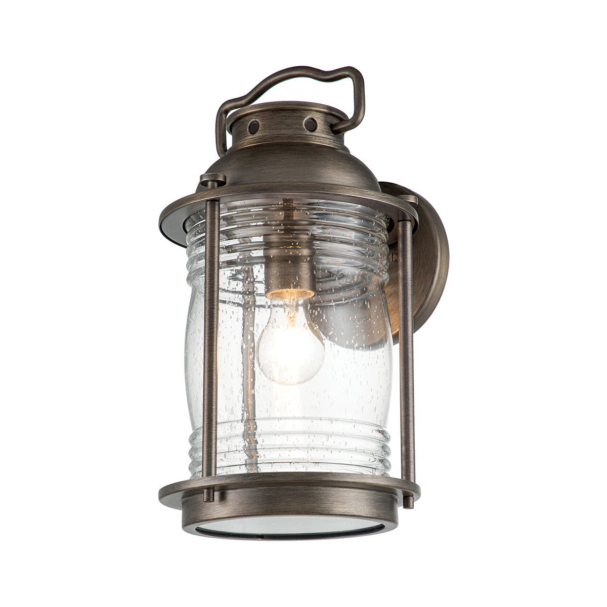 Ashland Bay Large Wall Lantern - Bronze Finish