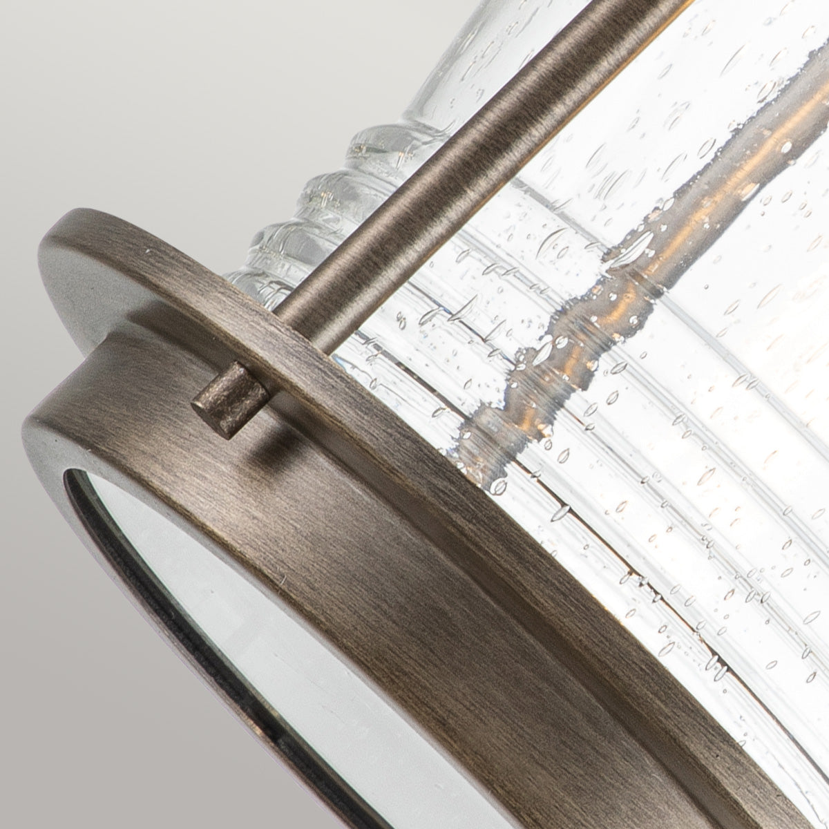 Ashland Bay Large Wall Lantern - Bronze Finish