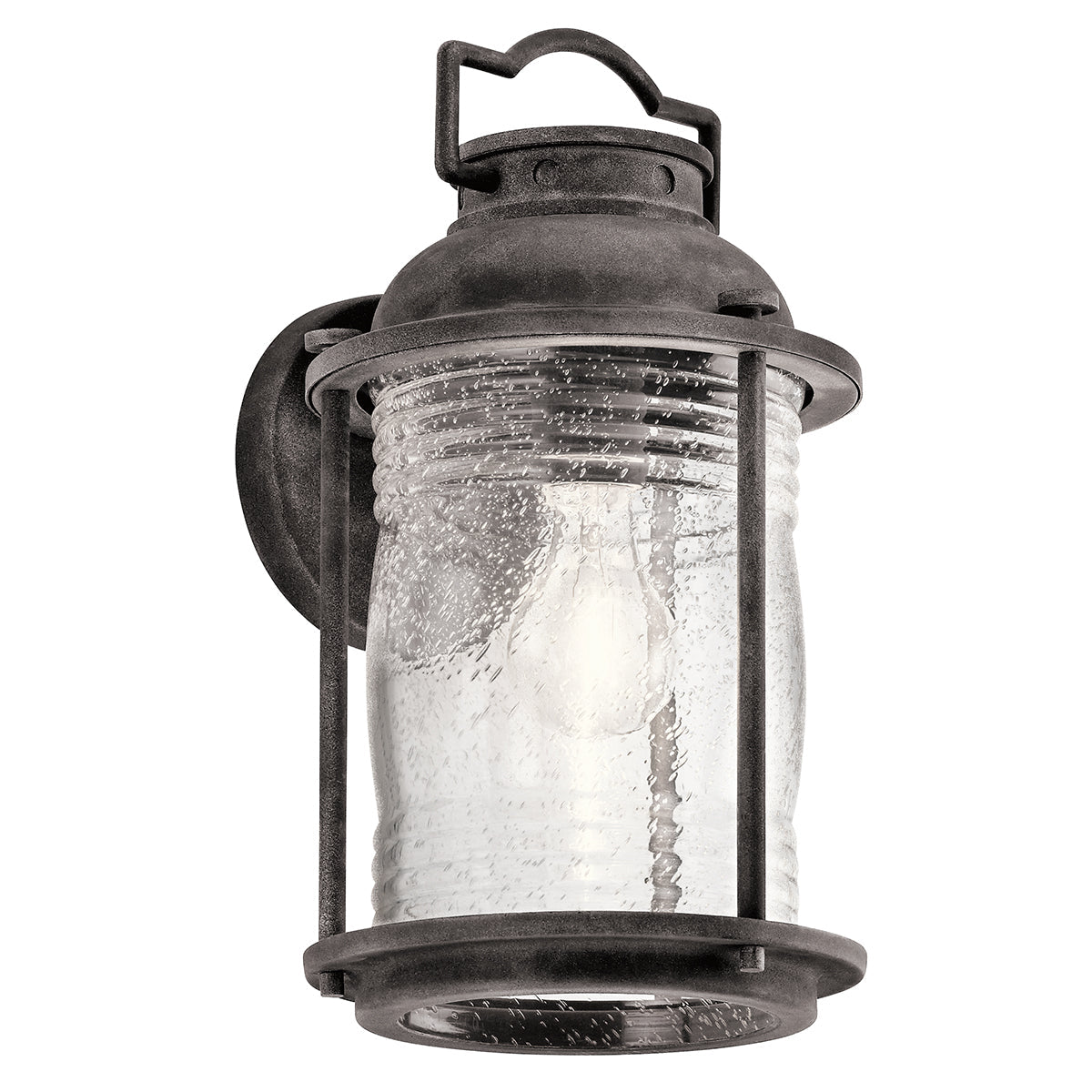 Ashland Bay Medium Wall Lantern - Zinc Finish