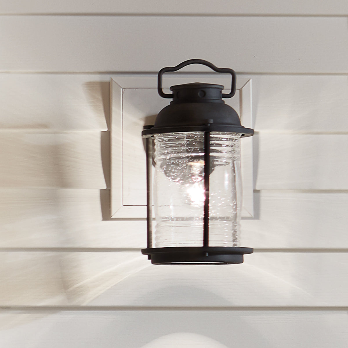 Ashland Bay Medium Wall Lantern - Zinc Finish