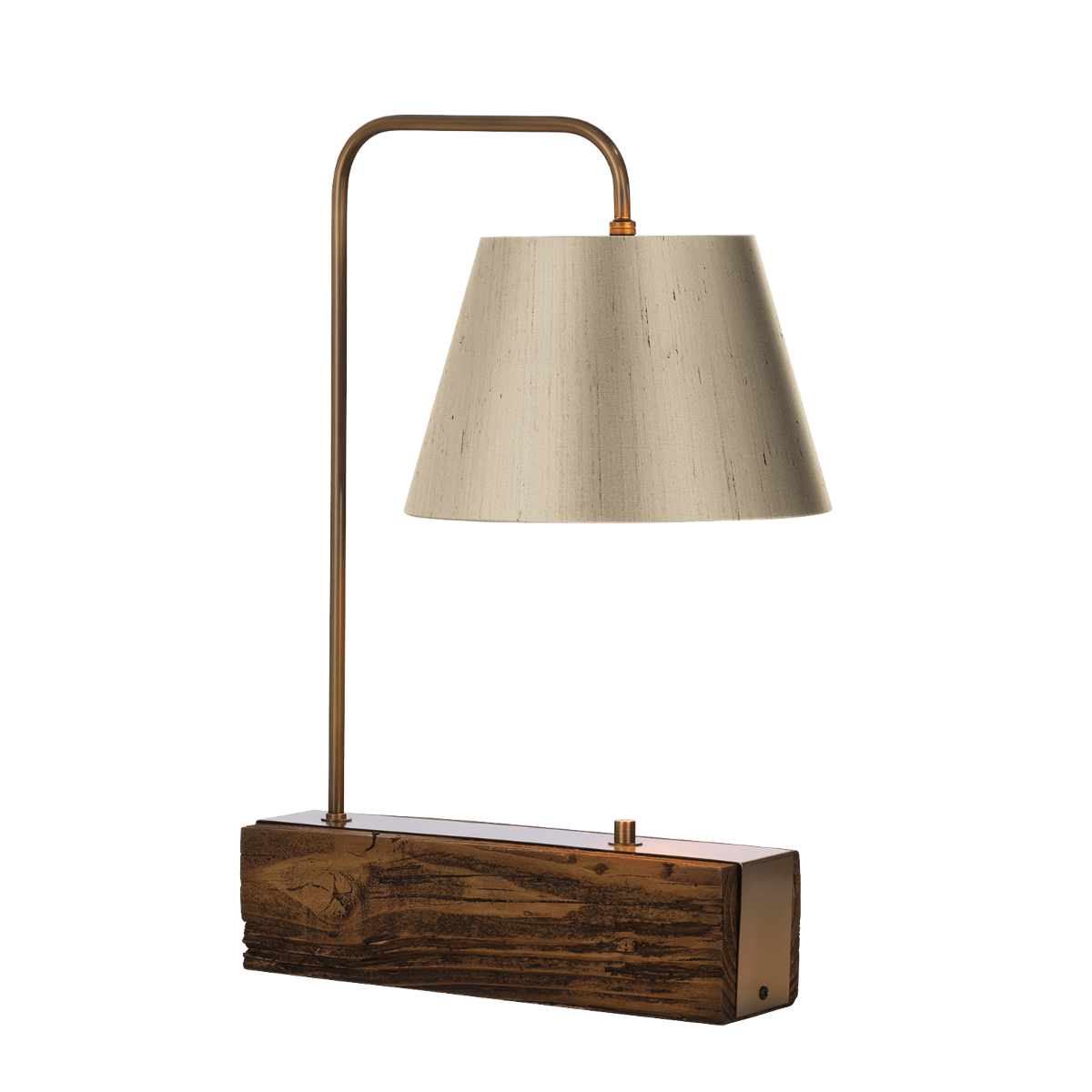 Aspen Table Lamp With Bespoke Shade Base Only E27