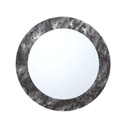 Aspen Round Mirror - Silver Finish