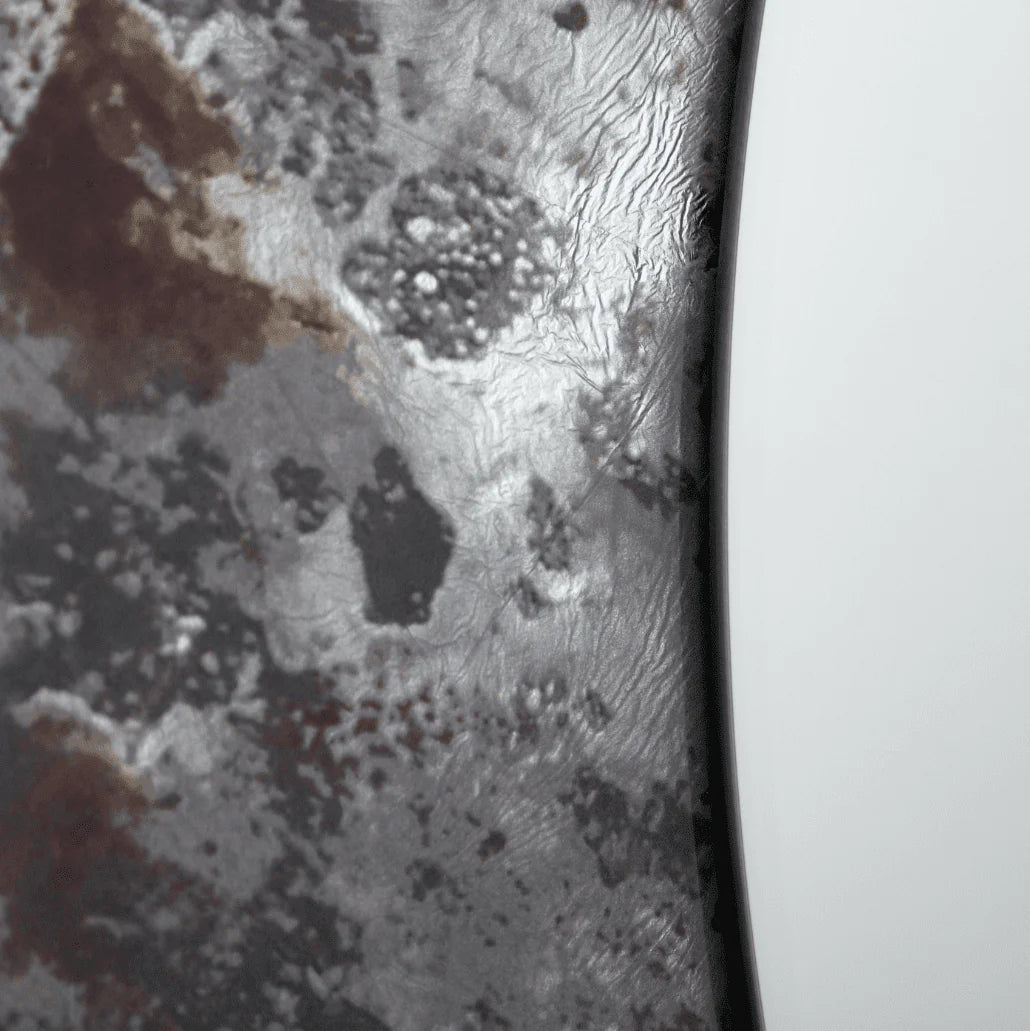 Aspen Round Mirror - Silver Finish