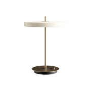 Asteria Table Lamp Pearl White