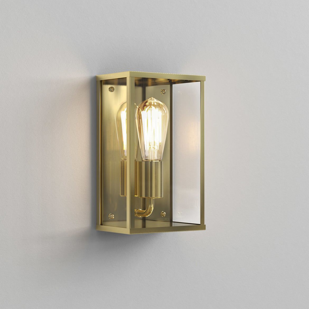 ASTRO | Homefield 160 Bathroom Wall Light Range - Natural Brass Finish