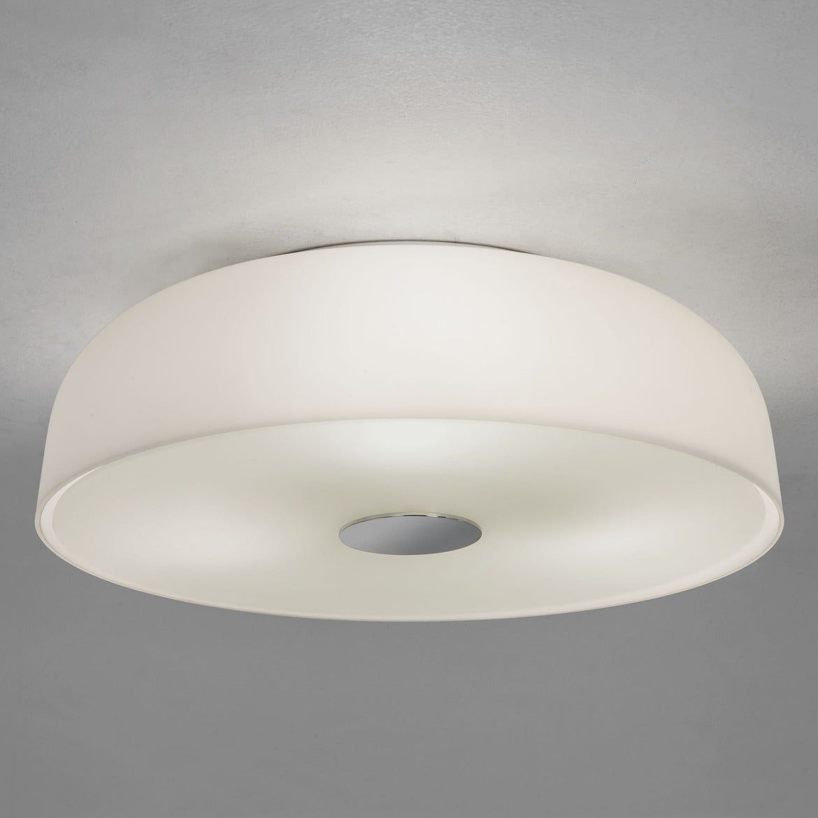 ASTRO | Syros | White Glass Bathroom Ceiling Light - Cusack Lighting