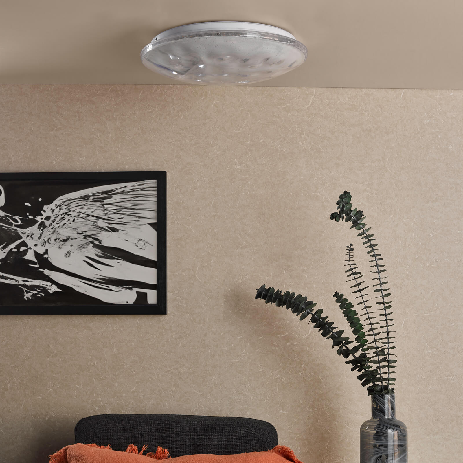 Atara Flush White LED Light