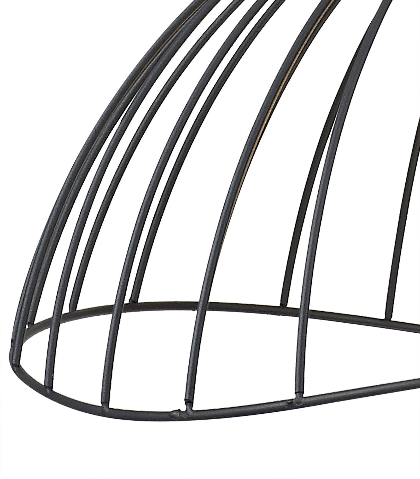 Auclair Dome Pendant, 1 x E27, Graphite IP20