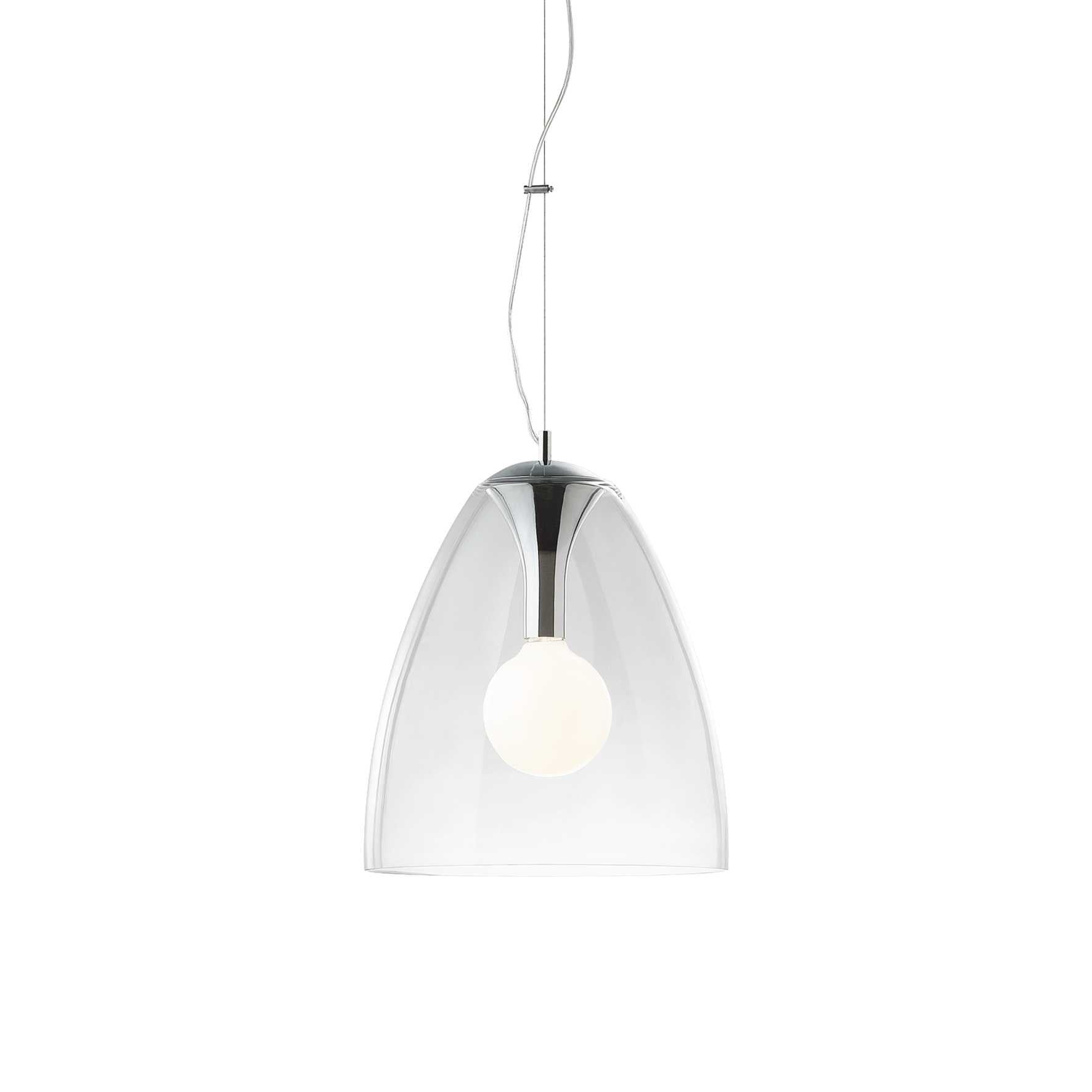 Audi-20 sp1 Pendant Ceiling Light - Clear Finish, IP20