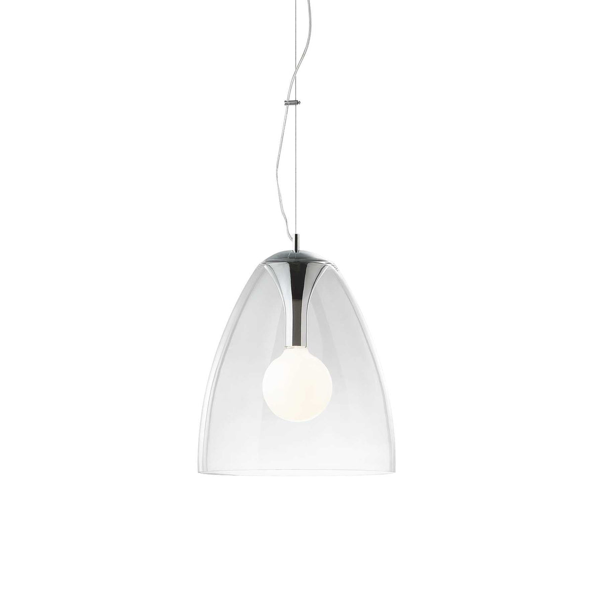 Audi-20 sp1 Pendant Ceiling Light - Clear Finish, IP20