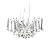 Audi-77 6/8Lt Chandelier - Chrome Finish - Cusack Lighting