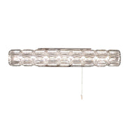 Aurora LED Crystal Bathroom Wall Light IP44 - Polished Chrome