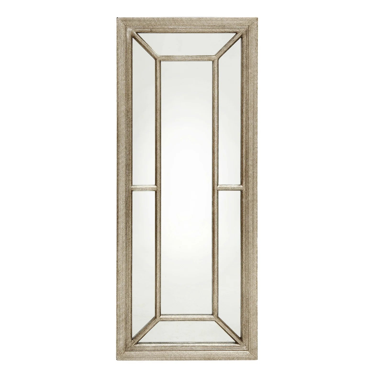 Ava Rectangular Mirror - Champagne Gold Finish