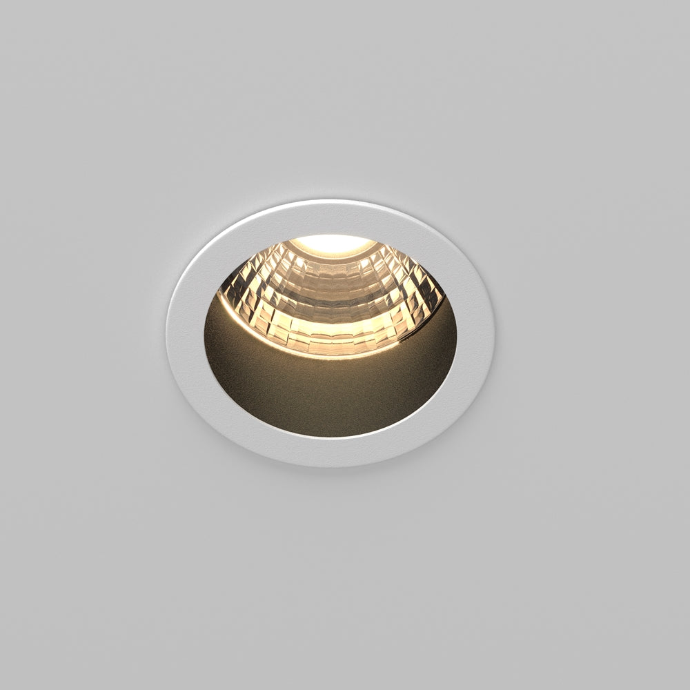 Minor Recessed Downlight- Black & White Finish