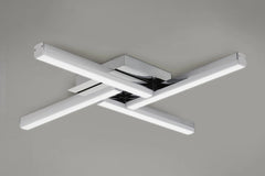 Fleet 4 Flush Ceiling, 4 x 6W LED IP44, 3yrs Warranty