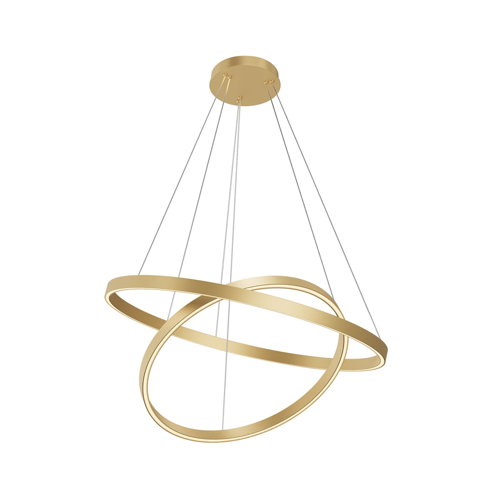 Rim Pendant- Brass Finish