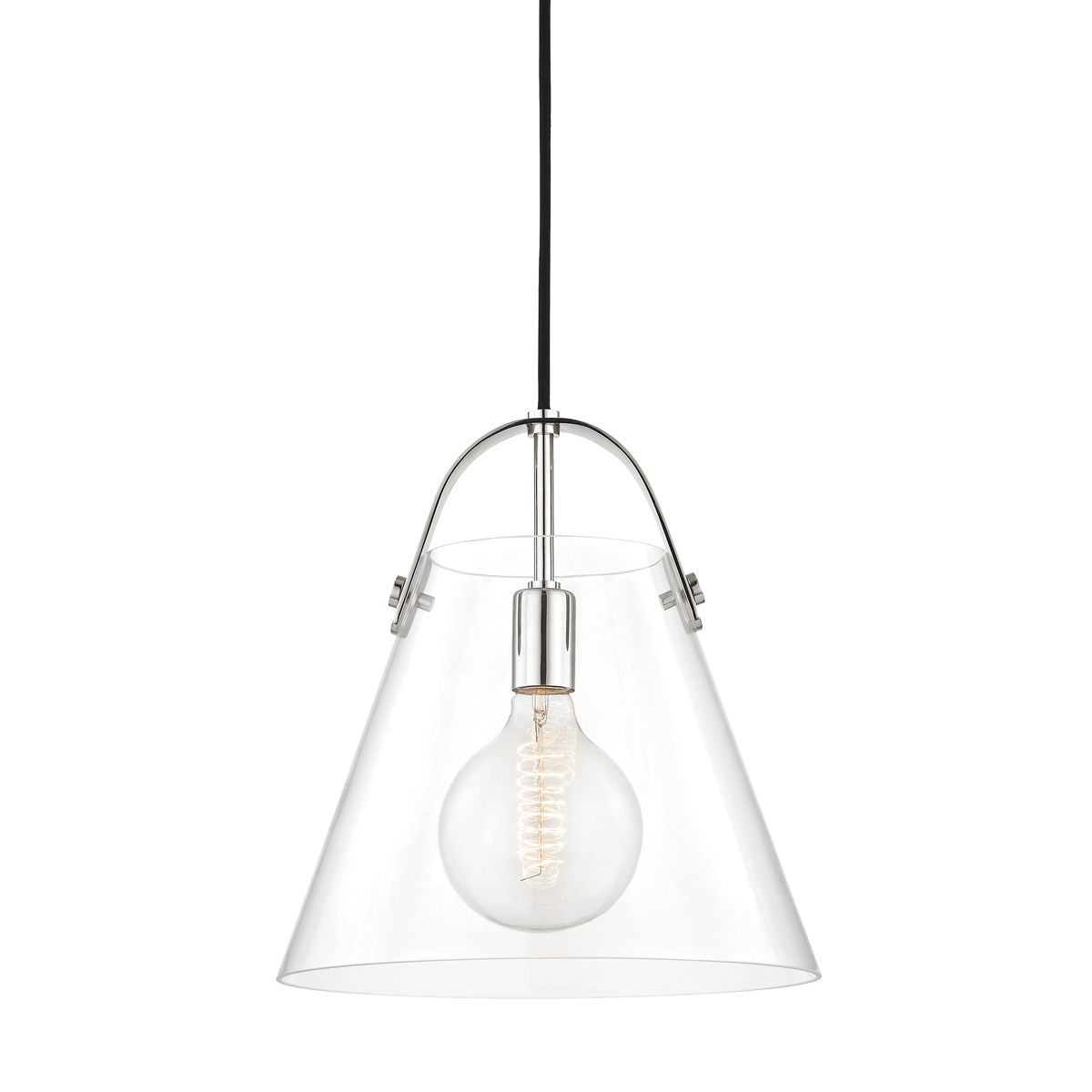 Karin 1Lt Pendant - Brass/Nickel