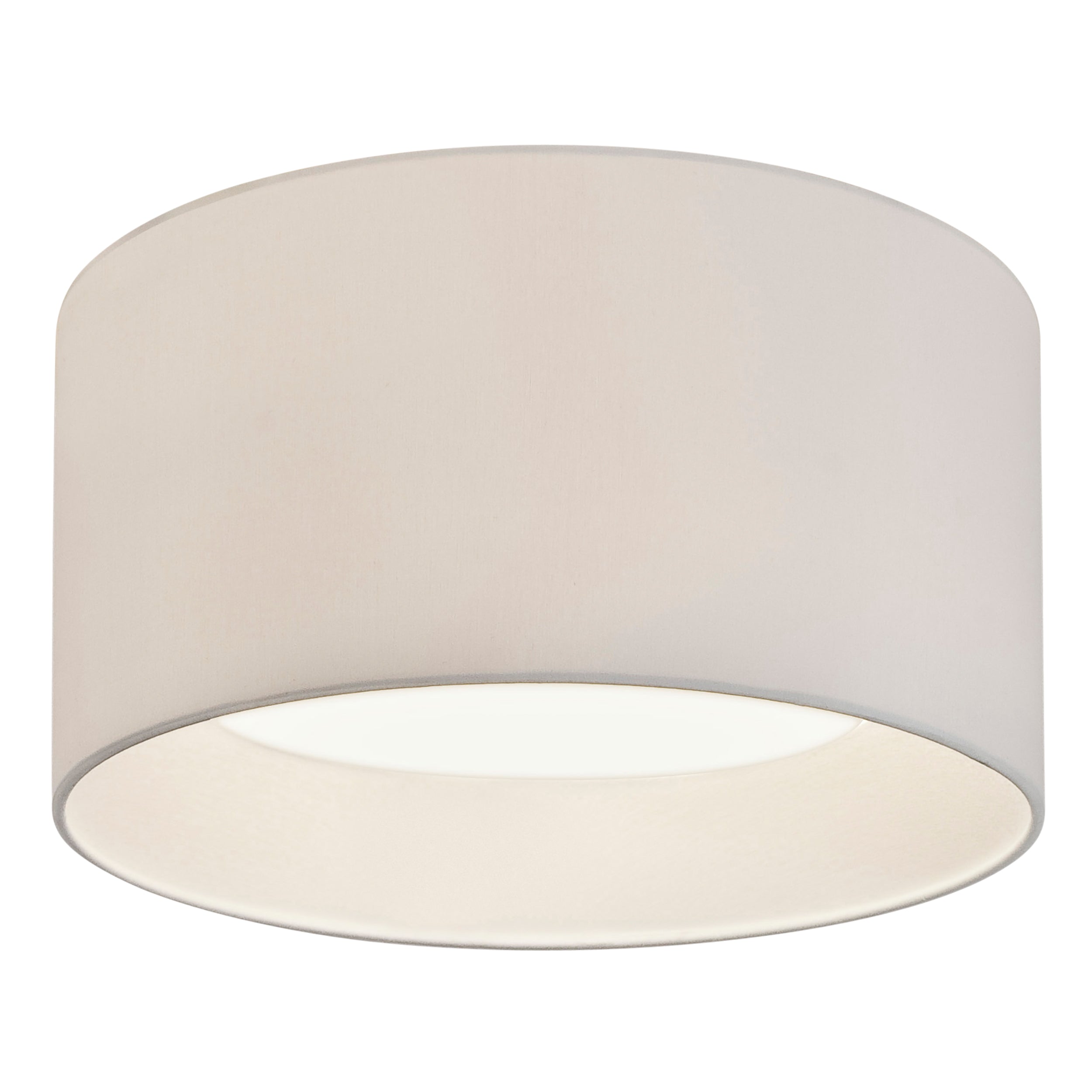 Bevel Round 450/600 Shade- Oyester/White Finish