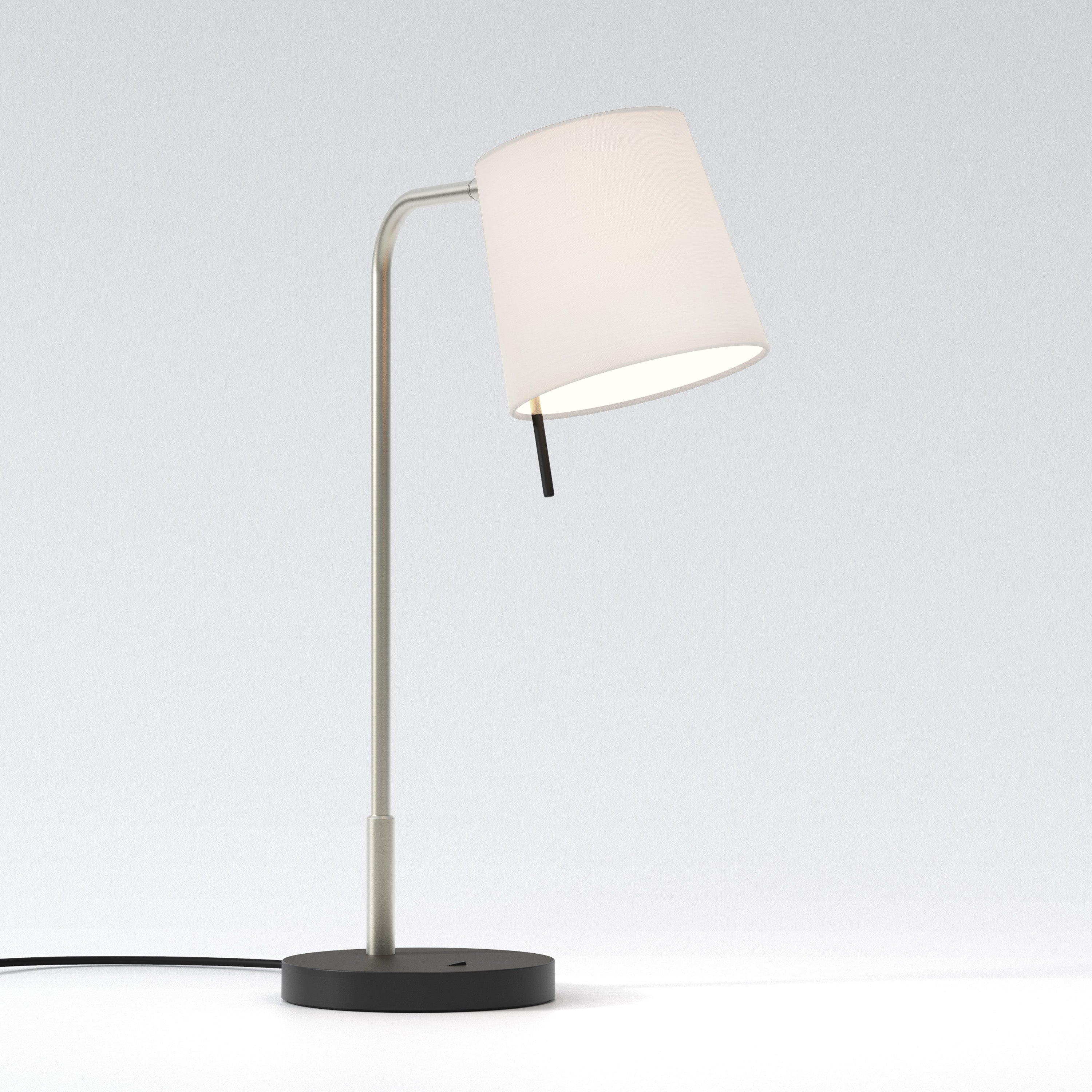 Mitsu Table Lamp- Matt Nickel/ Bronze