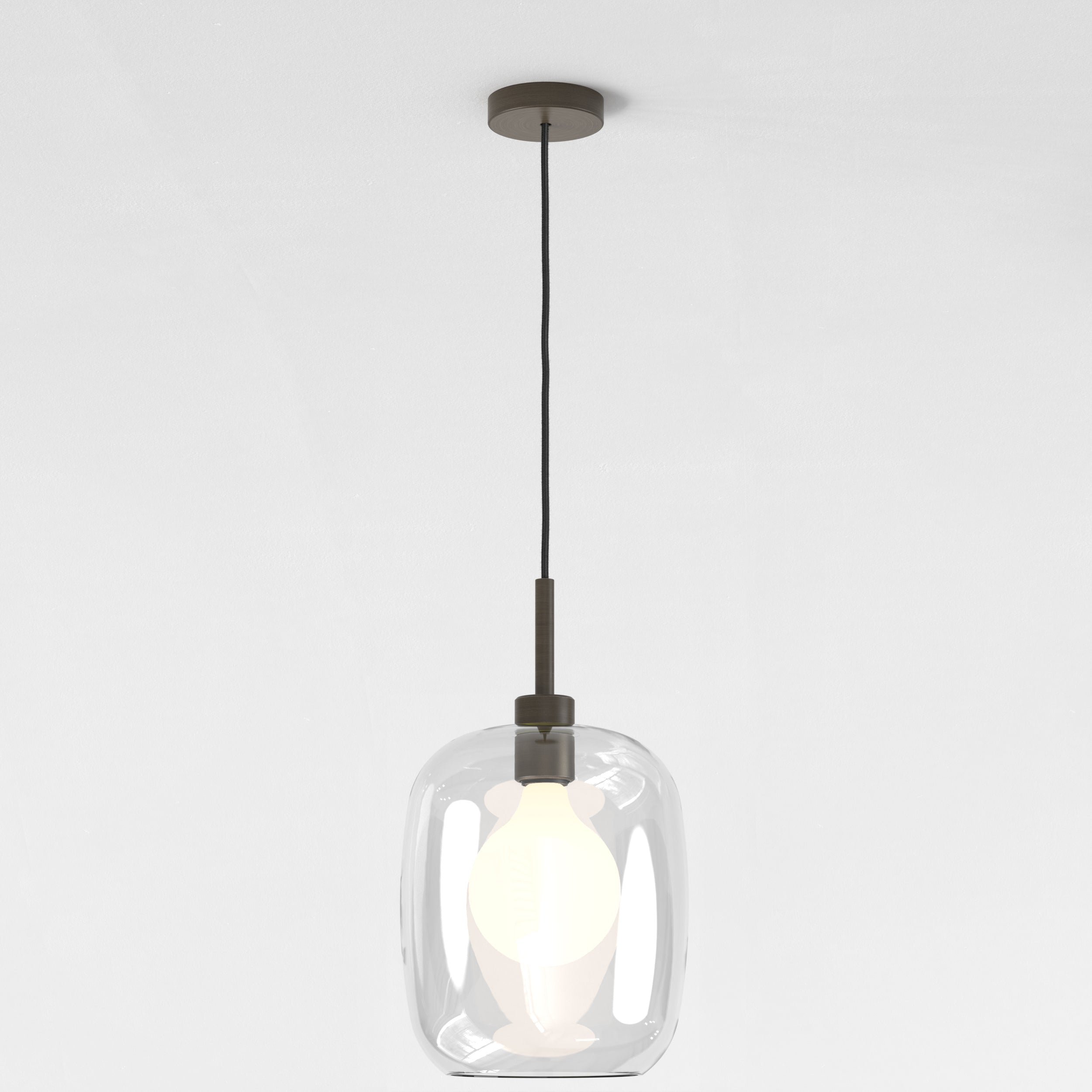Curve Glass 220/285 Glass Shade