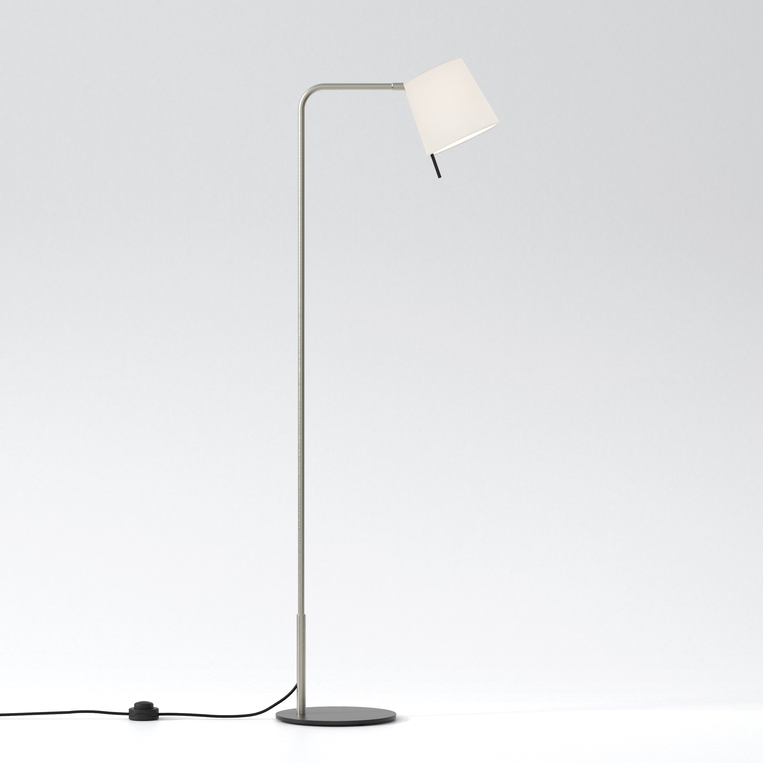 Mitsu Floor Lamp- Matt Nickel/ Bronze