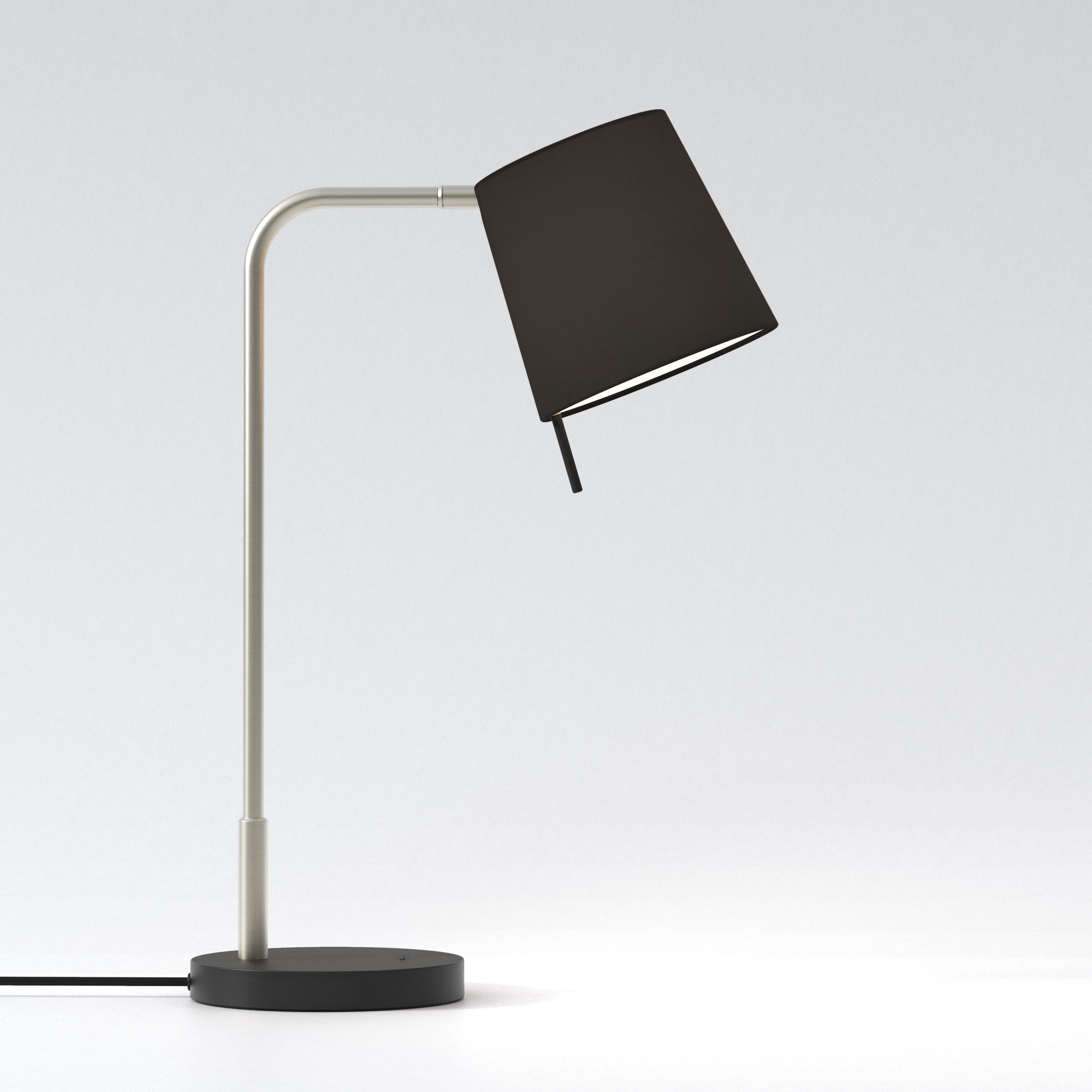 Mitsu Table Lamp- Matt Nickel/ Bronze
