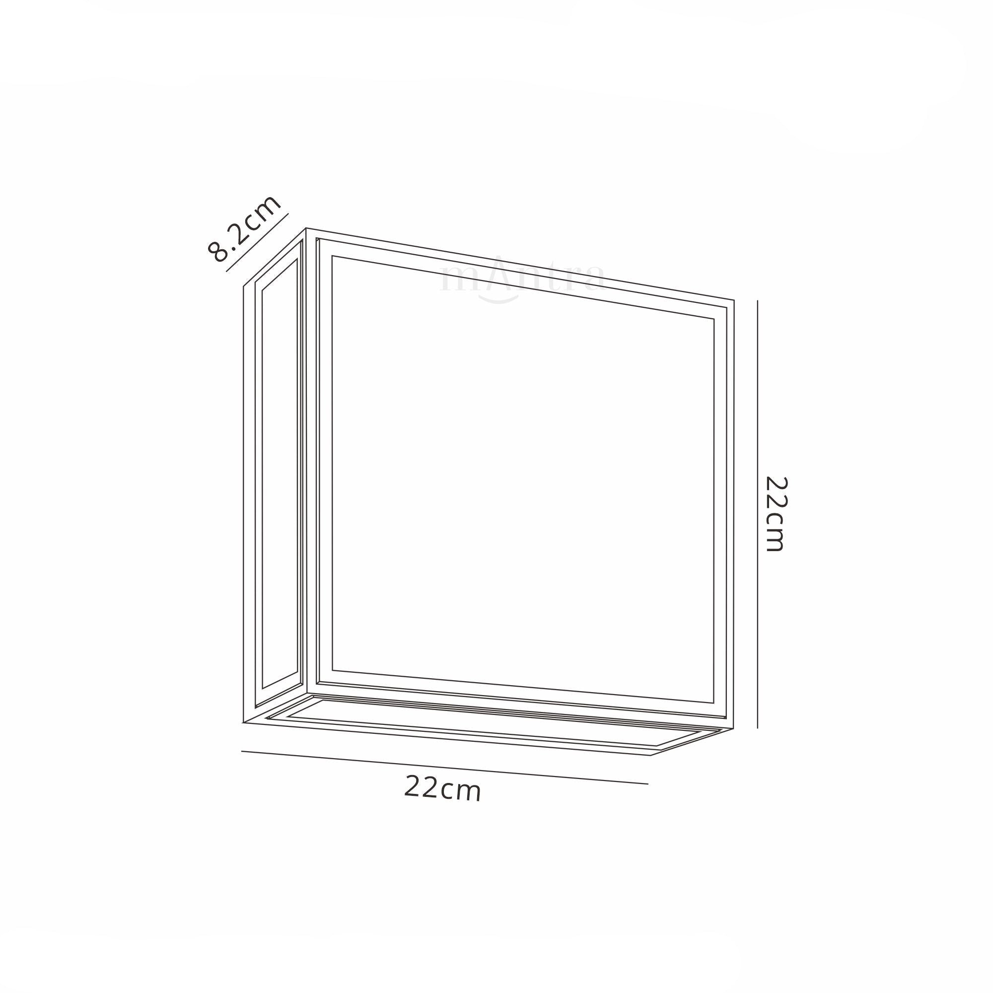 Bachelor Ceiling/Wall, 14W LED, 3000K, 1180lm, IP65, Anthracite, 3yr Warranty