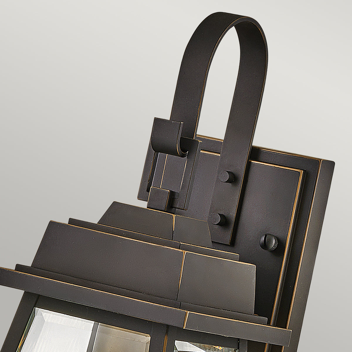 Bainbridge Small Wall Lantern - Heritage Brass Finish