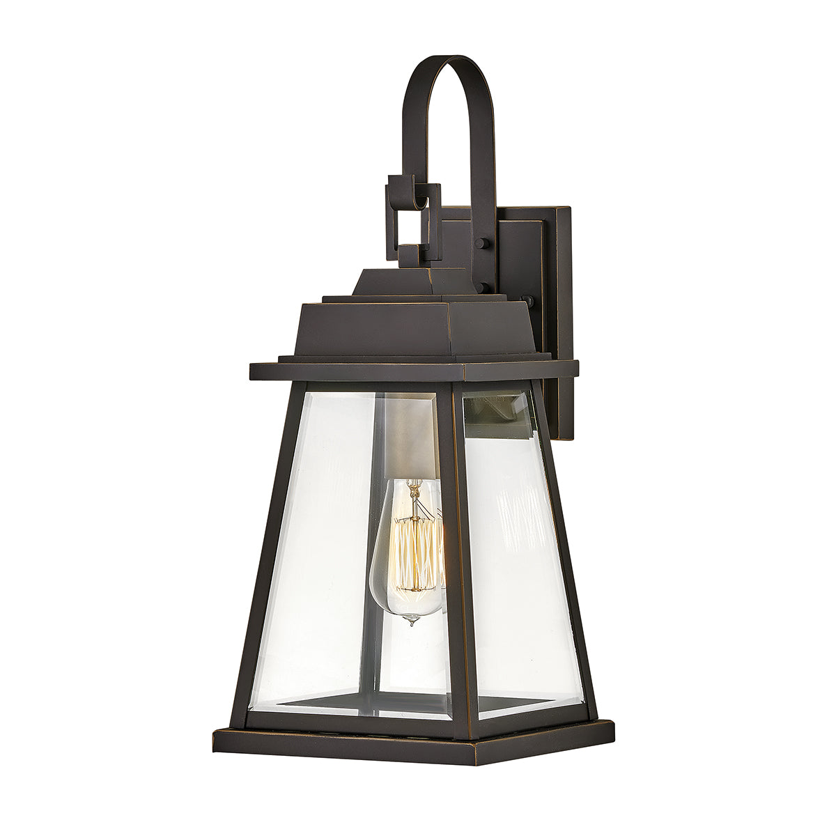 Bainbridge Medium Wall Lantern - Heritage Brass Finish