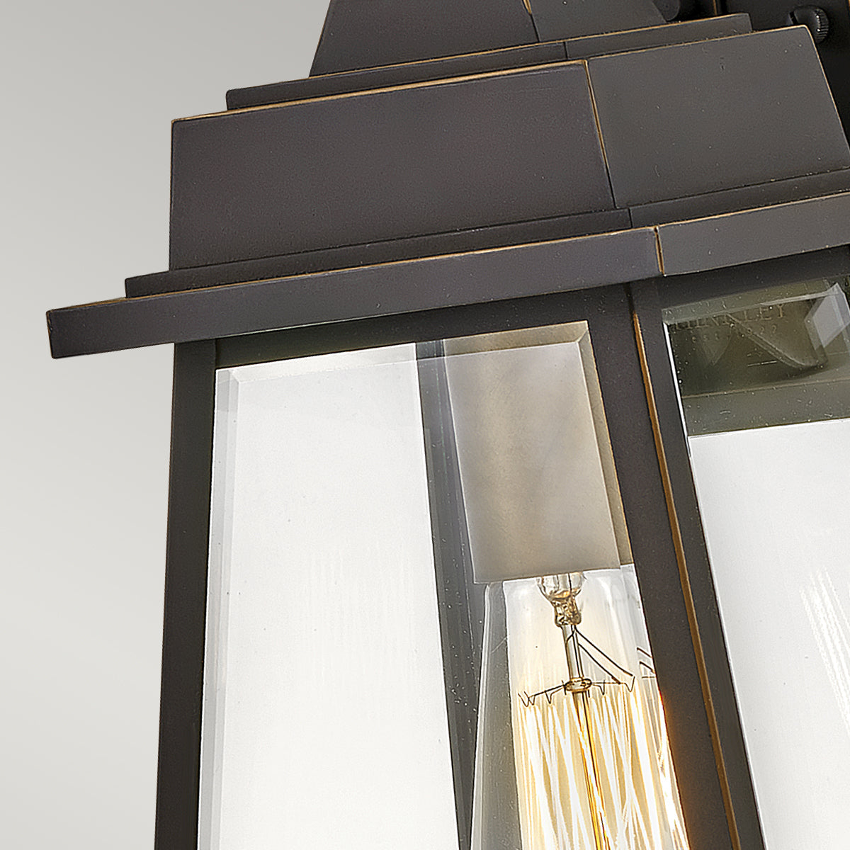Bainbridge Medium Wall Lantern - Heritage Brass Finish