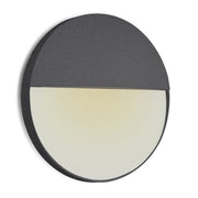 Baker Wall Lamp, IP54, Rust Brown, Anthracite, Sand White