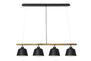 BANU 4Lt Kitchen Light - Wood Black Finish