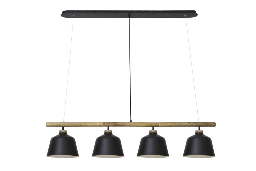 BANU 4Lt Kitchen Light - Wood Black Finish