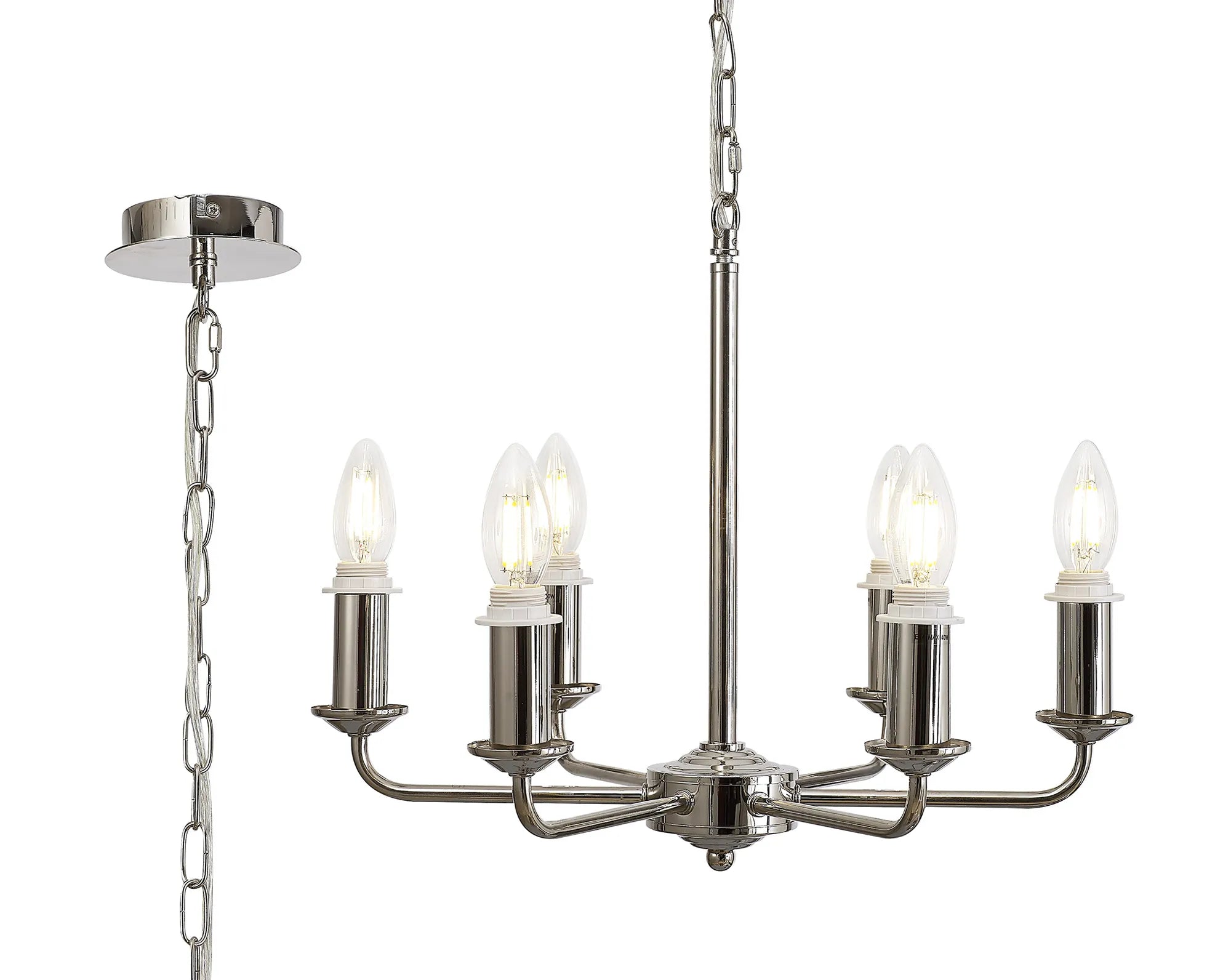 Banyan 6/8 Light Multi Arm Pendant/Semi Flush Shade- Various Finishes
