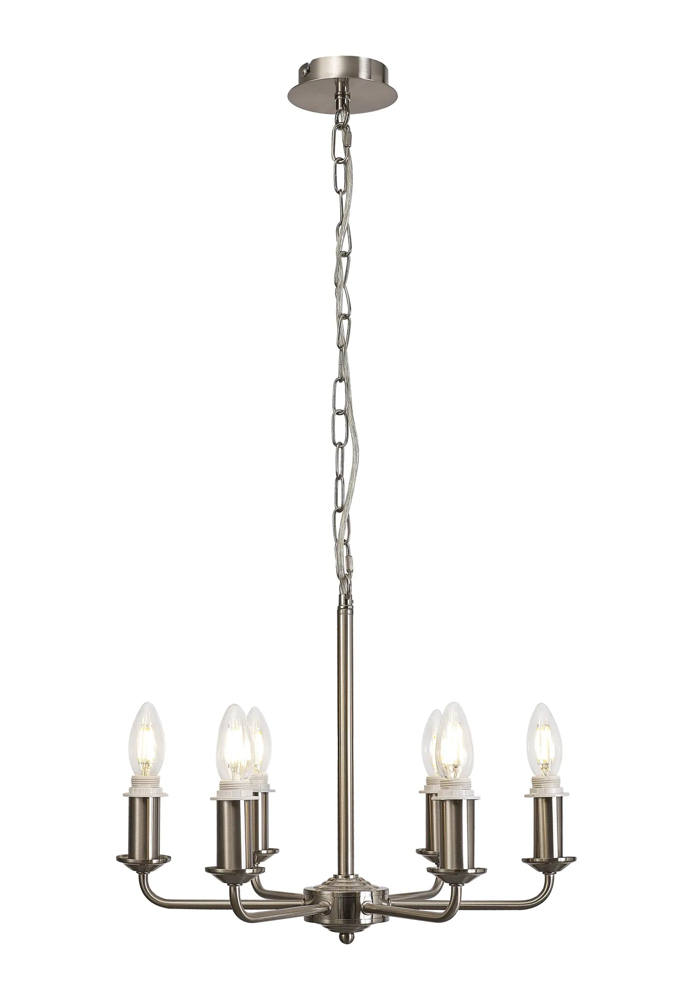 Banyan 6/8 Light Multi Arm Pendant/Semi Flush Shade- Various Finishes