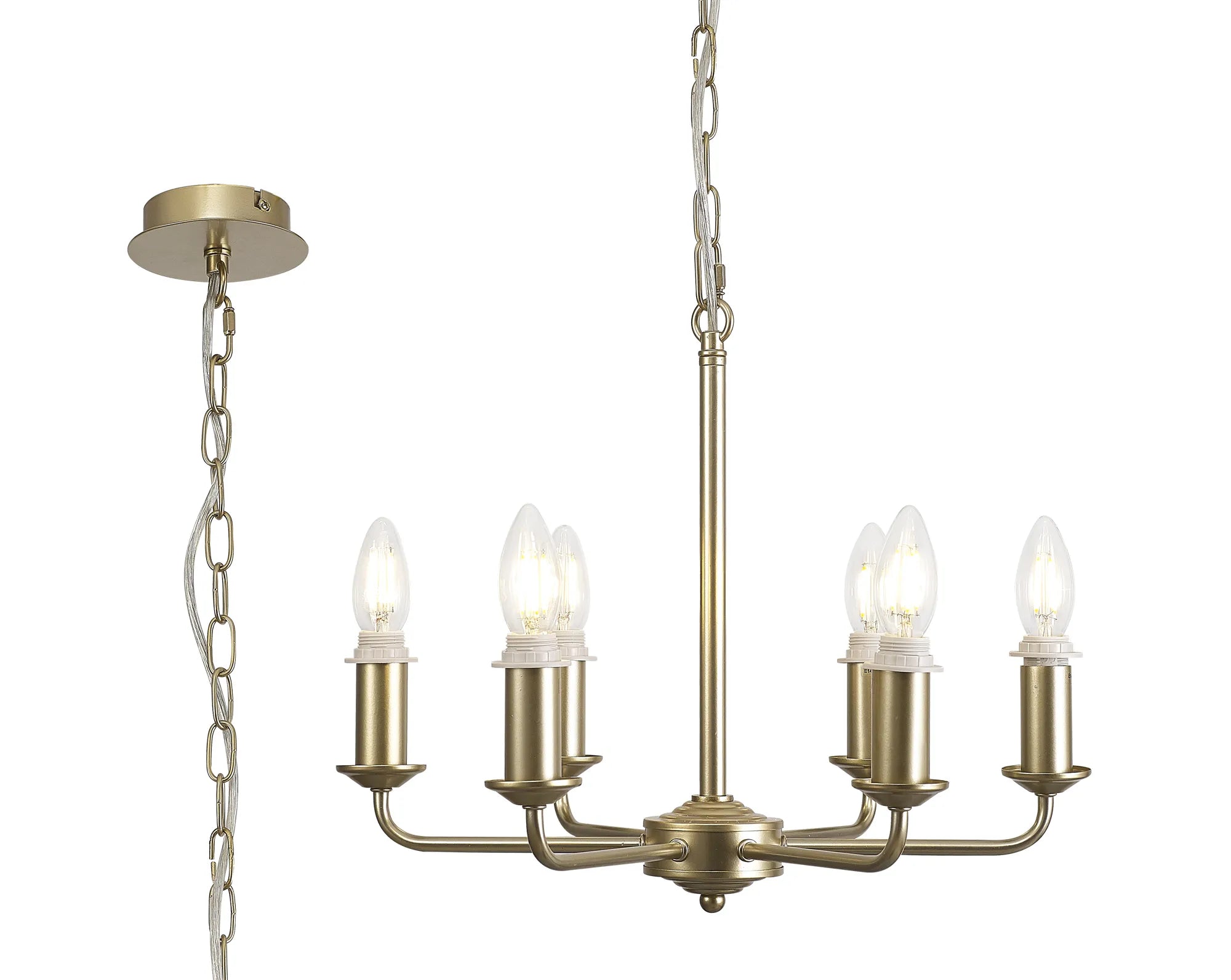 Banyan 6/8 Light Multi Arm Pendant/Semi Flush Shade- Various Finishes