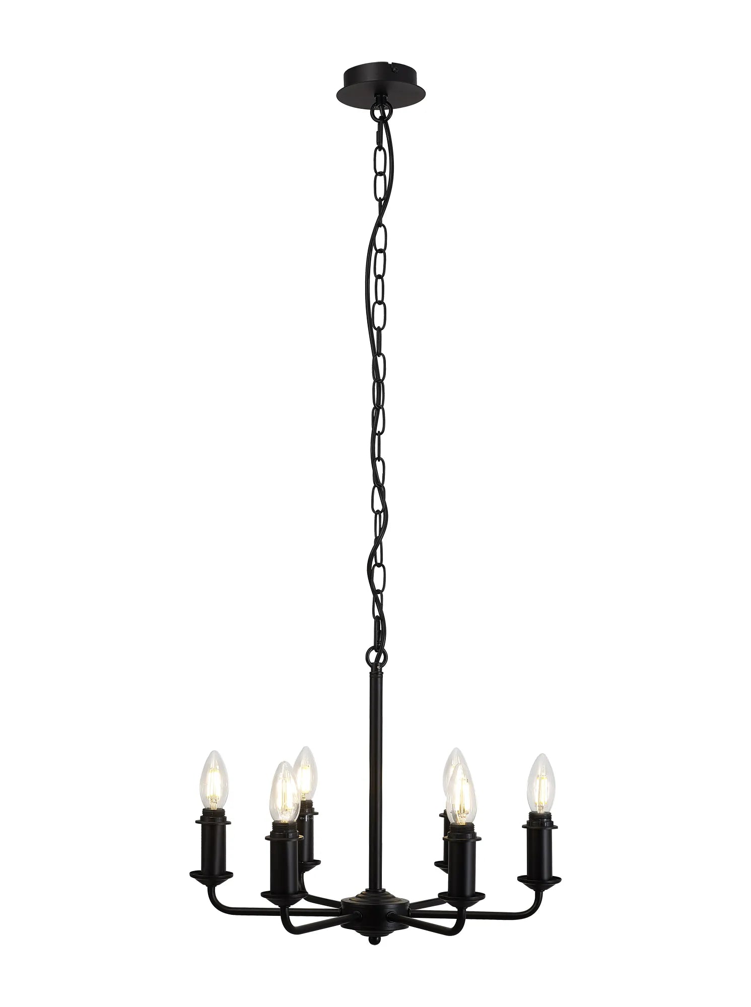 Banyan 6/8 Light Multi Arm Pendant/Semi Flush Shade- Various Finishes