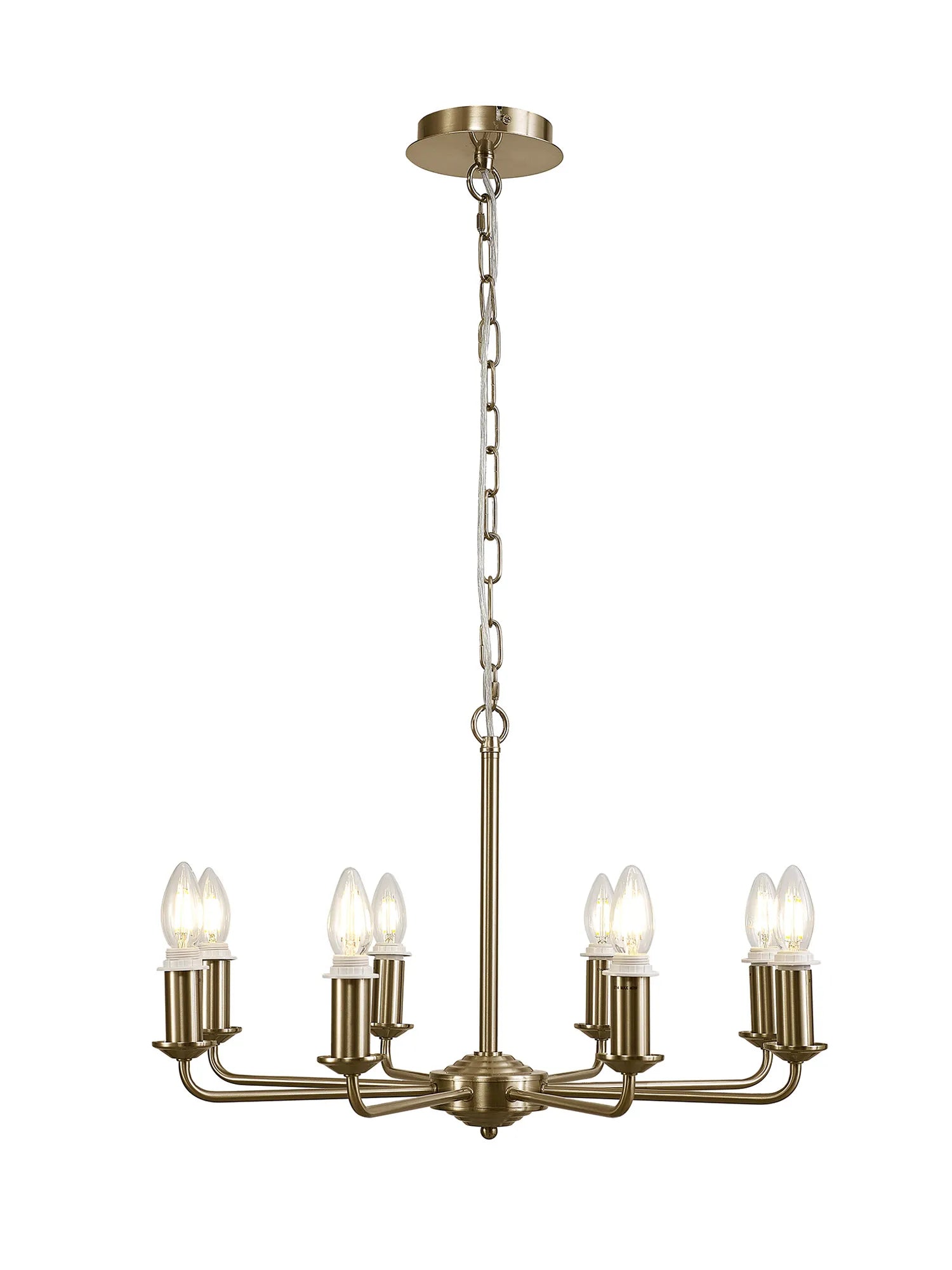 Banyan 6/8 Light Multi Arm Pendant/Semi Flush Shade- Various Finishes