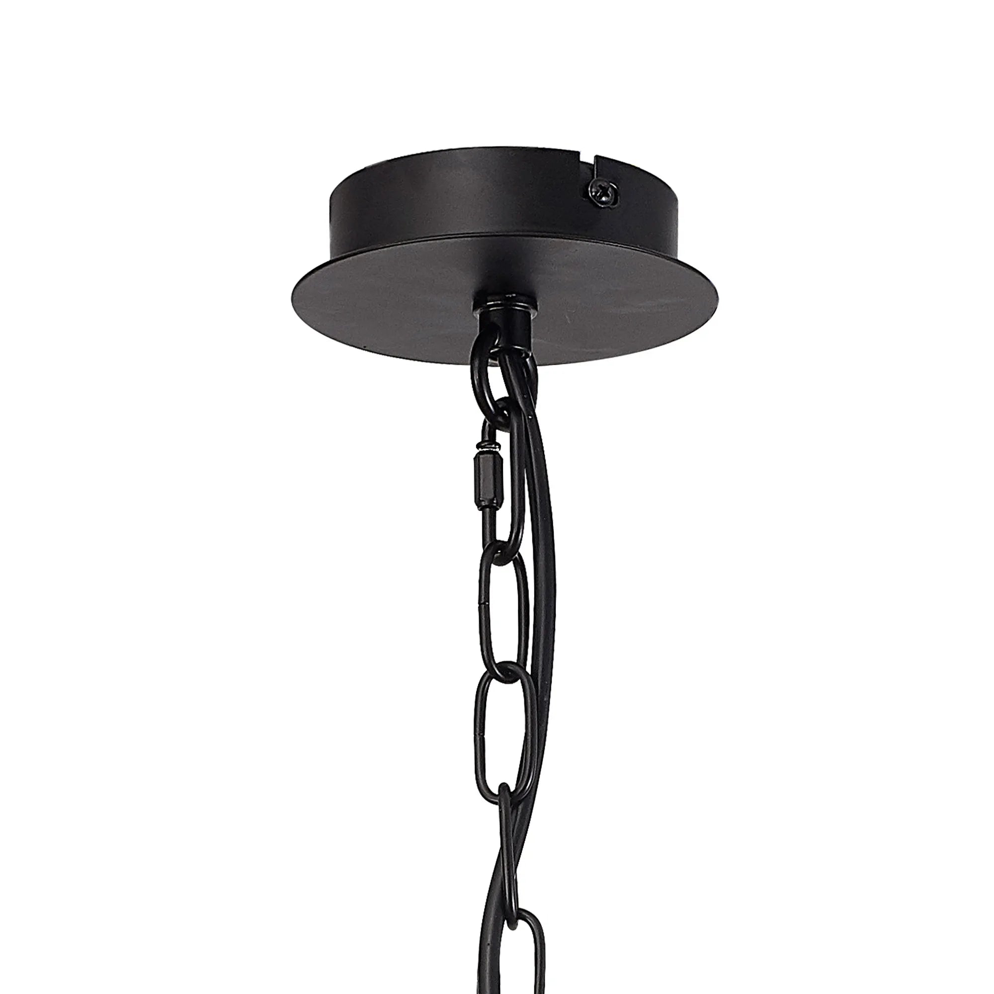 Banyan 5 Light Multi Arm Pendant Without Shade Matt Black- Promotional Offer