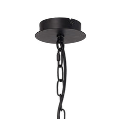 Banyan 5 Light Multi Arm Pendant Without Shade Matt Black